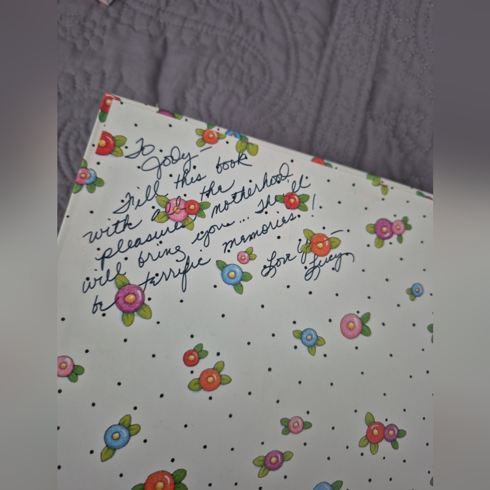 Mother's Journal by Mary Engelbreit 1993 Writing Om Inside Cover Only - Picture 2 of 14
